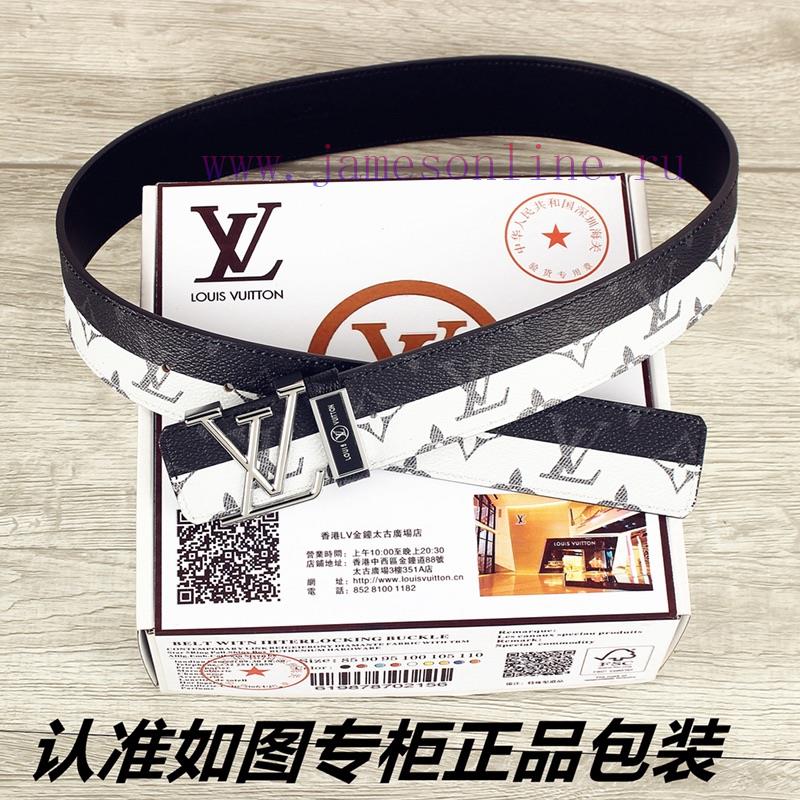 Belt LV Louis Vuitton Top Remakes-The belt is made of 100% imported original cowhide, ensuri 2l65dd63 - Image 5