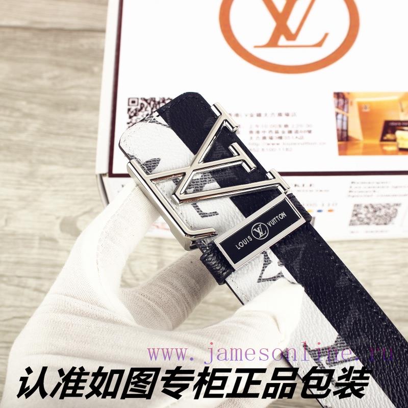 Belt LV Louis Vuitton Top Remakes-The belt is made of 100% imported original cowhide, ensuri 2l65dd63 - Image 7