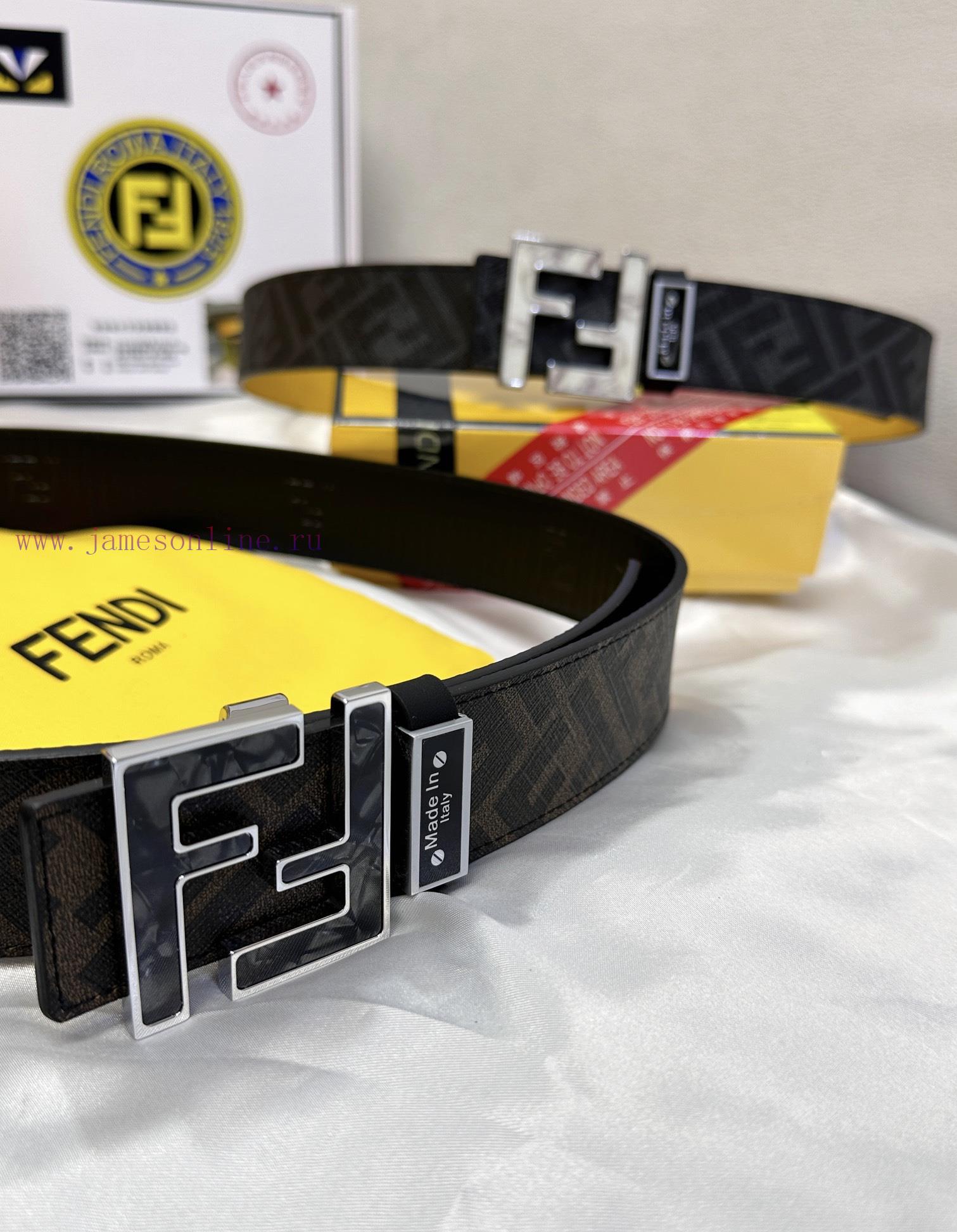 Belt FENDI Fendi ReproductionThe waistband is made of 100% cowhide, ensuring genuine leather s4dodjh7 - Image 10
