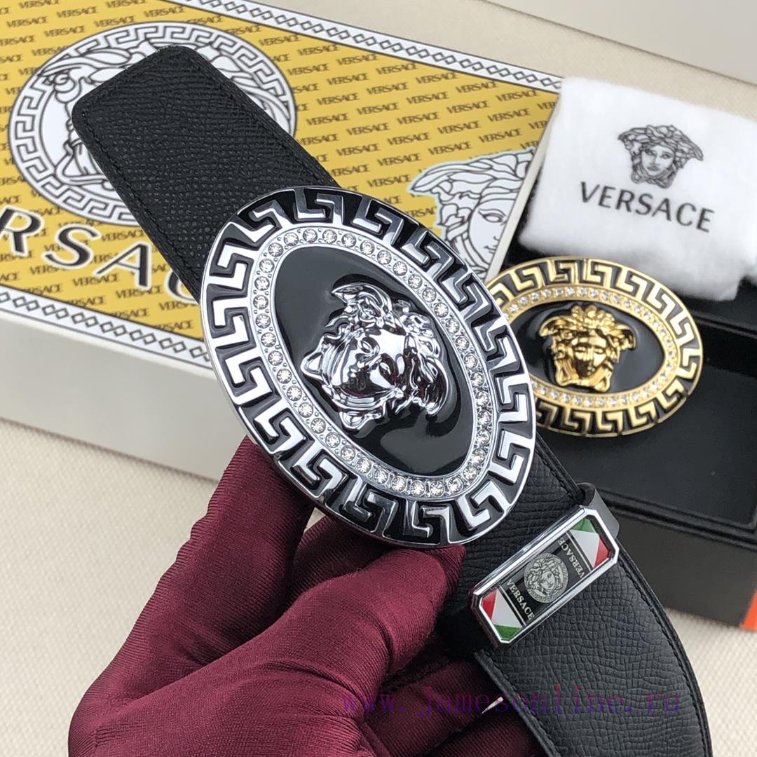 Double buckle head set can be fastened individuallyDelivery and Purchasing Gift BoxVERSACE D 96zf67vn