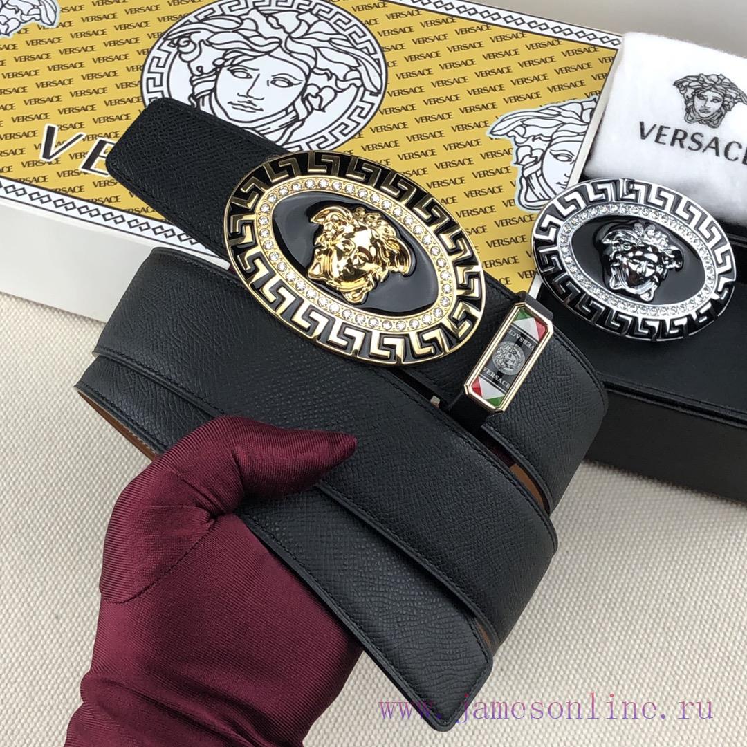 Double buckle head set can be fastened individuallyDelivery and Purchasing Gift BoxVERSACE D 96zf67vn - Image 3