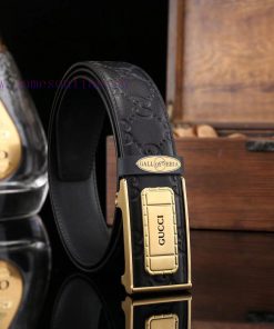 Complete setGUCCI100% dual color pure steel buckle materialThe front of the belt is made of z83hhvi1