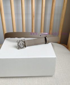 LOEWE's latest same style waist belt [Celebration] [Celebration] Plain cowhide leather belt x5dxoeb9