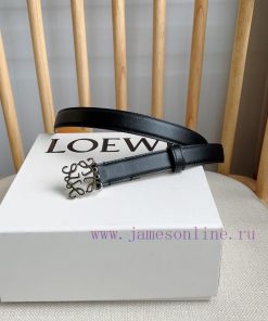 LOEWE's latest same style waist belt [Celebration] [Celebration] Plain cowhide leather belt fr0x1k6x