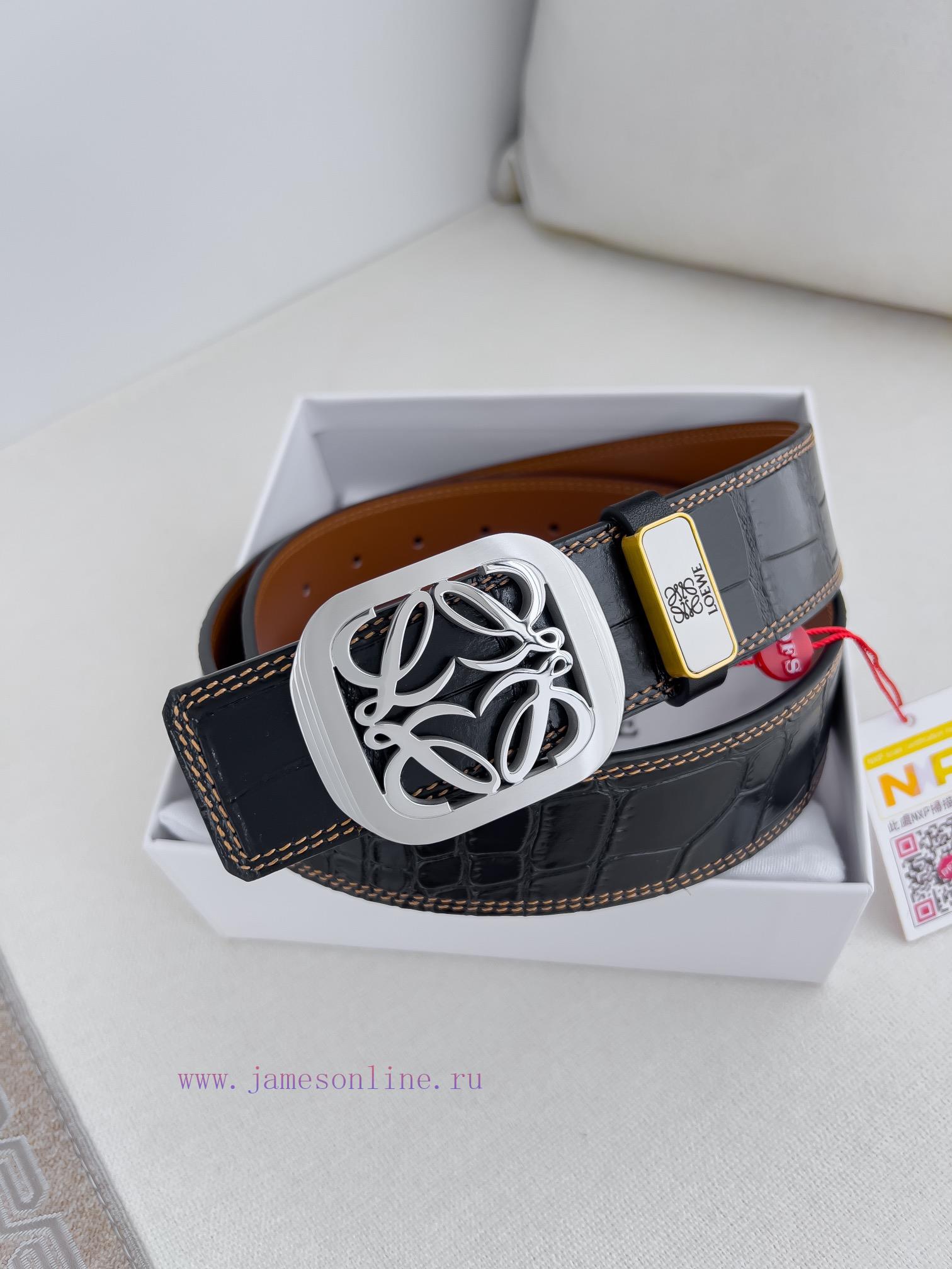 Luo Yiwei Loewe Belt ️ BeltBuckle, made of pure steel material, photographed in real lifeMat 13ck7akx - Image 2