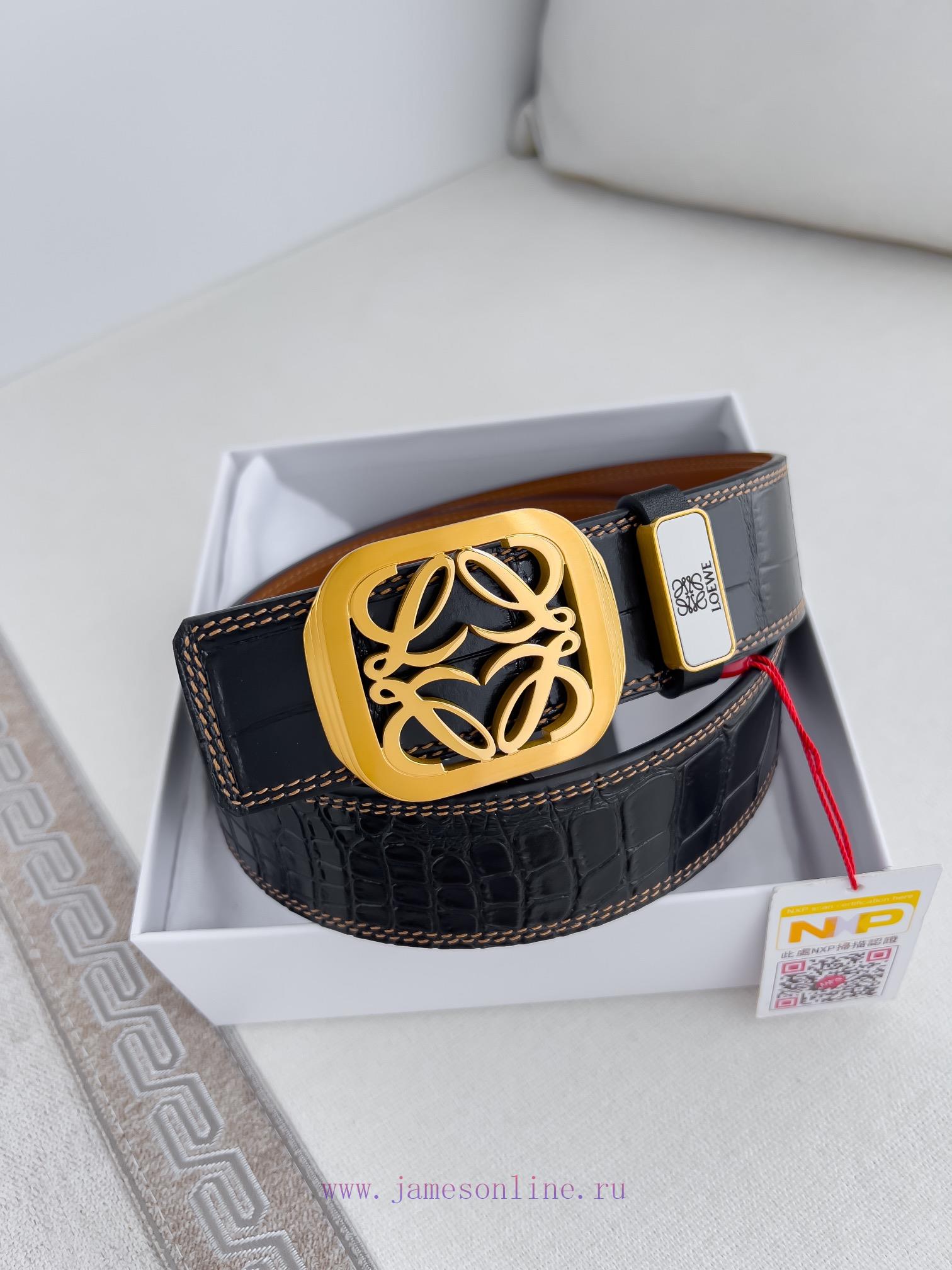 Luo Yiwei Loewe Belt ️ BeltBuckle, made of pure steel material, photographed in real lifeMat kmfir7kb - Image 2