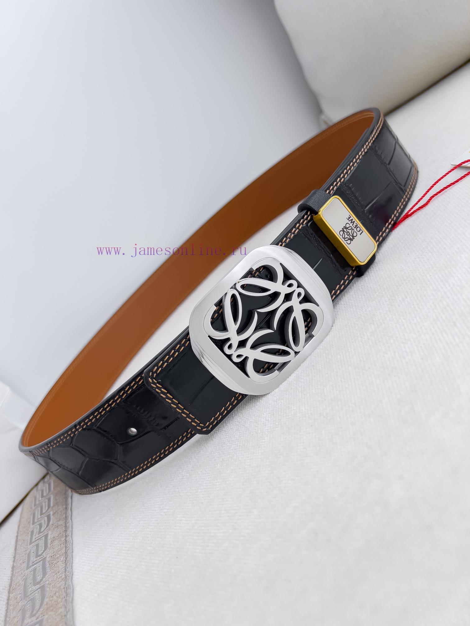 Luo Yiwei Loewe Belt ️ BeltBuckle, made of pure steel material, photographed in real lifeMat 13ck7akx - Image 4