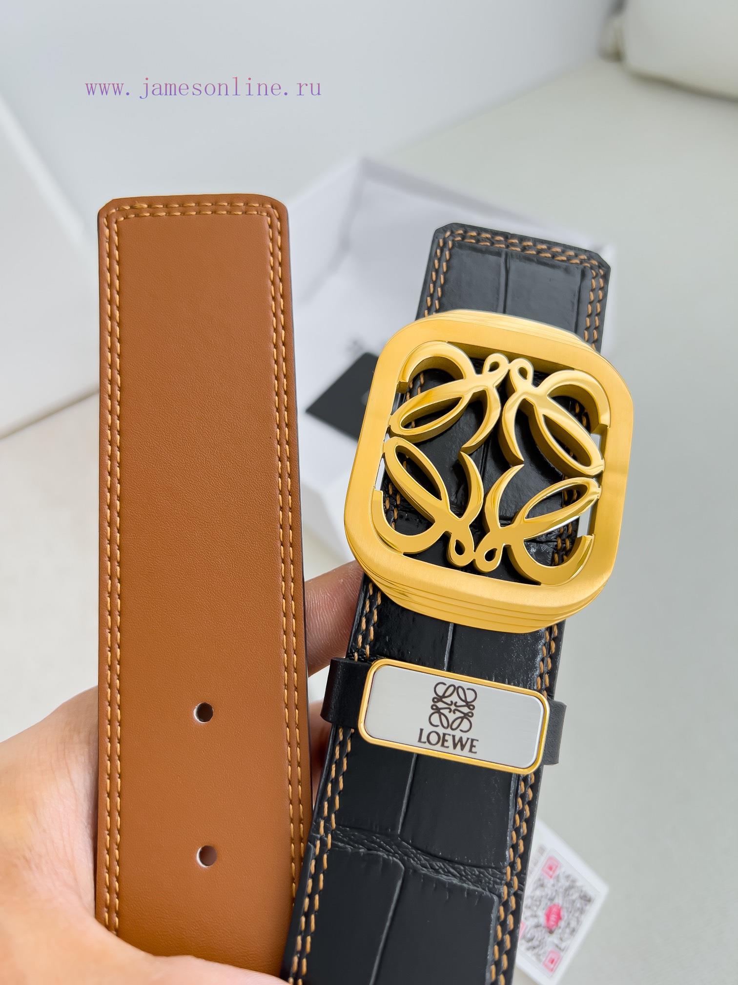 Luo Yiwei Loewe Belt ️ BeltBuckle, made of pure steel material, photographed in real lifeMat kmfir7kb - Image 7