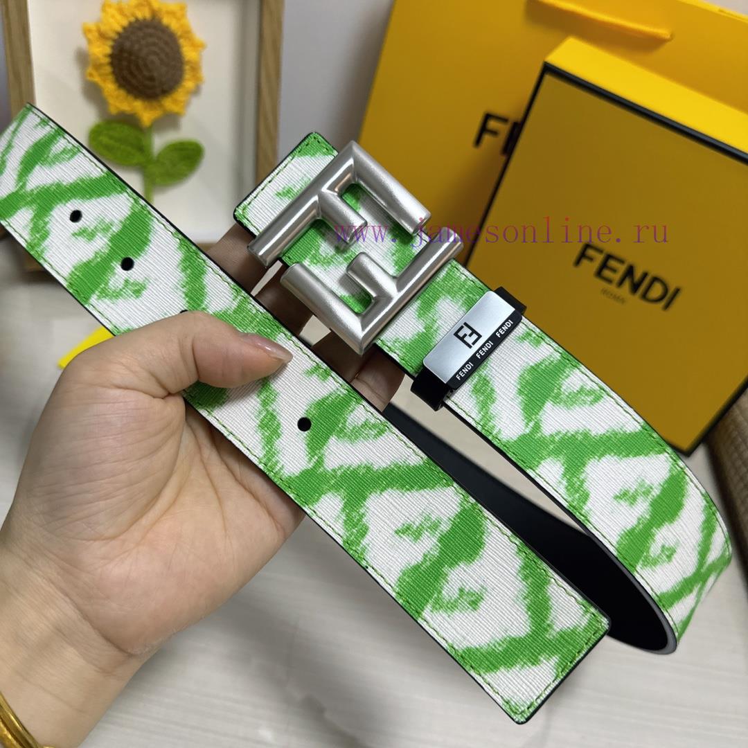 Fendi FENDIMaterial: Leather Belt with 100% Head Layer. The leather belt is guaranteed to be mpaaps9d - Image 3