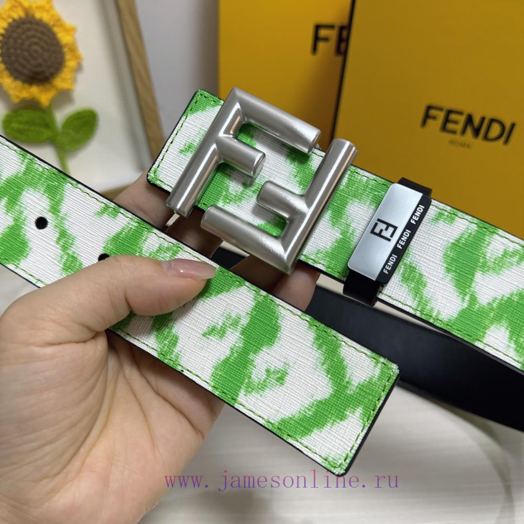 Fendi FENDIMaterial: Leather Belt with 100% Head Layer. The leather belt is guaranteed to be mpaaps9d - Image 4