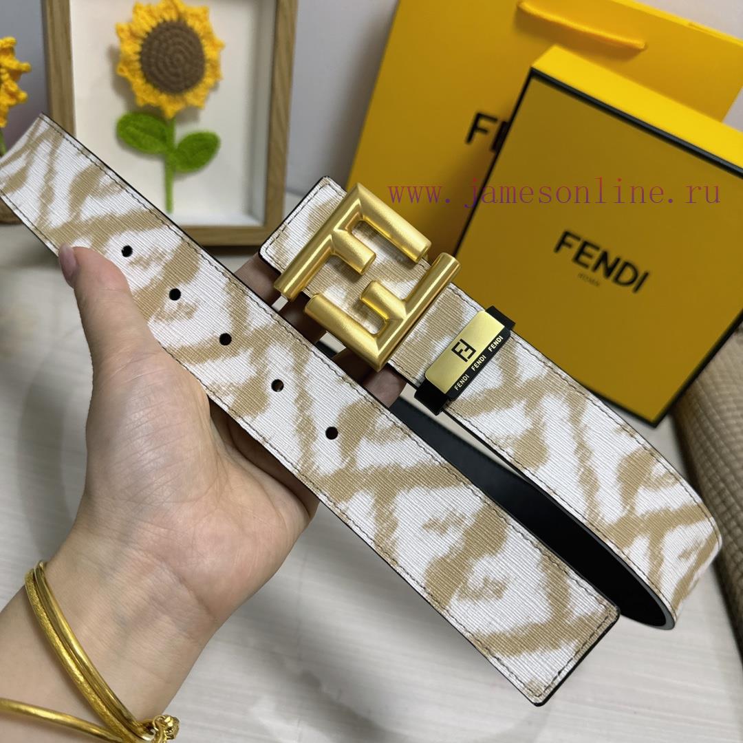 Fendi FENDIMaterial: Leather Belt with 100% Head Layer. The leather belt is guaranteed to be z93p6i9a - Image 3