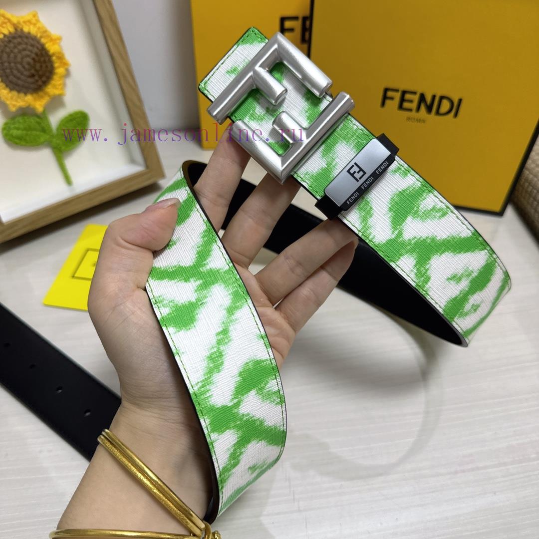 Fendi FENDIMaterial: Leather Belt with 100% Head Layer. The leather belt is guaranteed to be mpaaps9d - Image 5