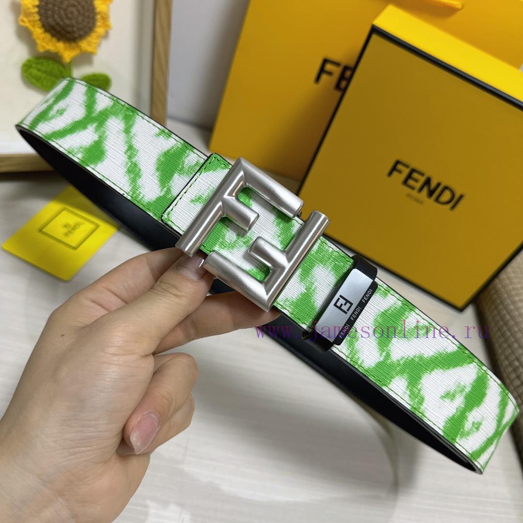 Fendi FENDIMaterial: Leather Belt with 100% Head Layer. The leather belt is guaranteed to be mpaaps9d - Image 6