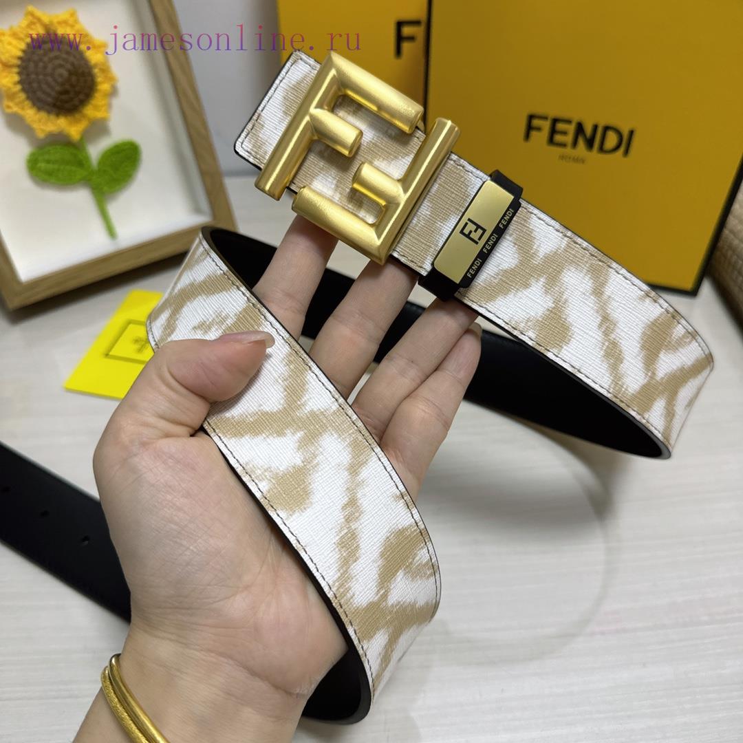 Fendi FENDIMaterial: Leather Belt with 100% Head Layer. The leather belt is guaranteed to be z93p6i9a - Image 5