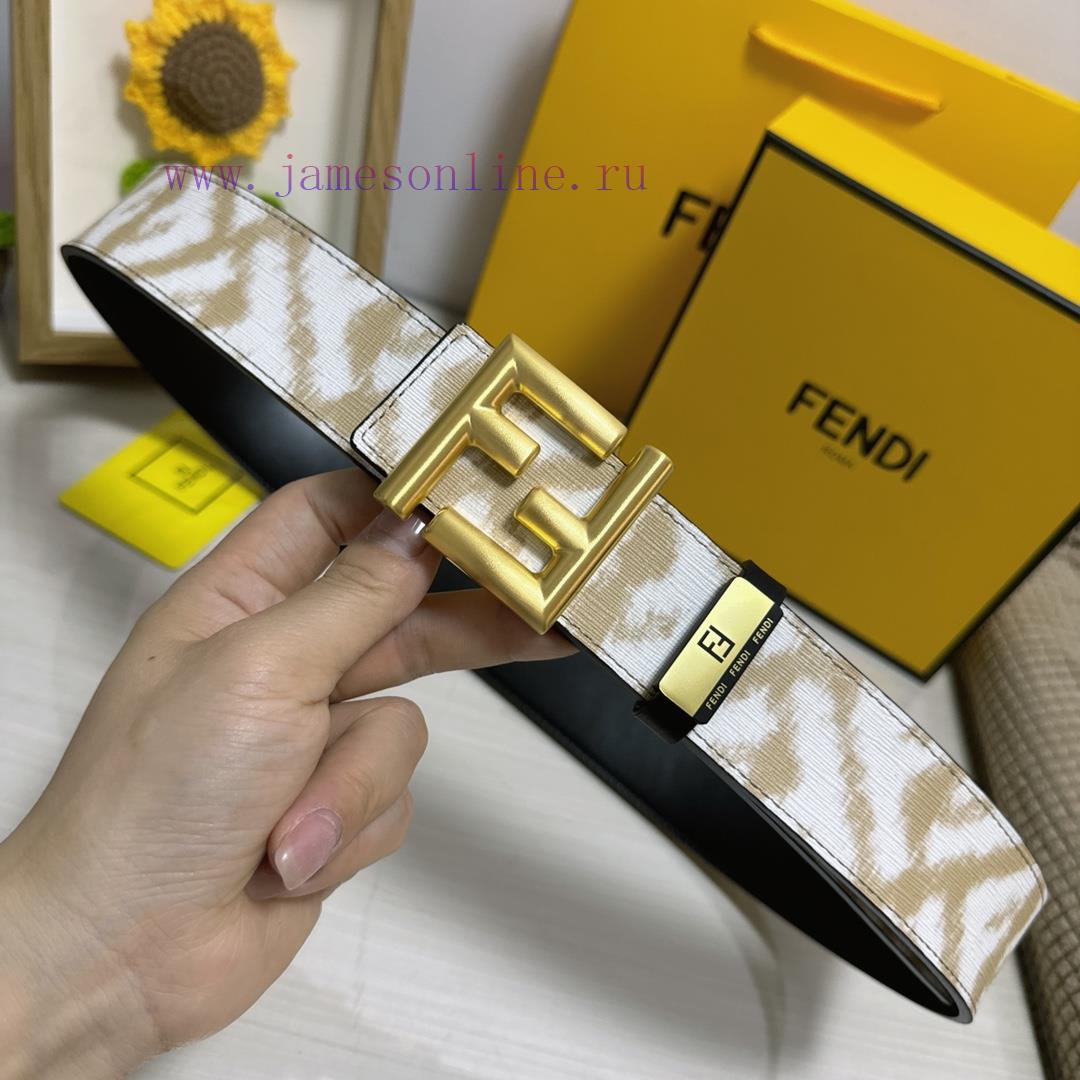 Fendi FENDIMaterial: Leather Belt with 100% Head Layer. The leather belt is guaranteed to be z93p6i9a - Image 6