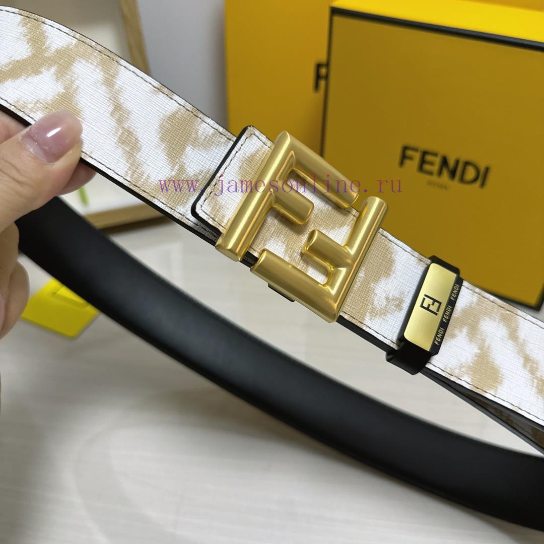 Fendi FENDIMaterial: Leather Belt with 100% Head Layer. The leather belt is guaranteed to be z93p6i9a - Image 8