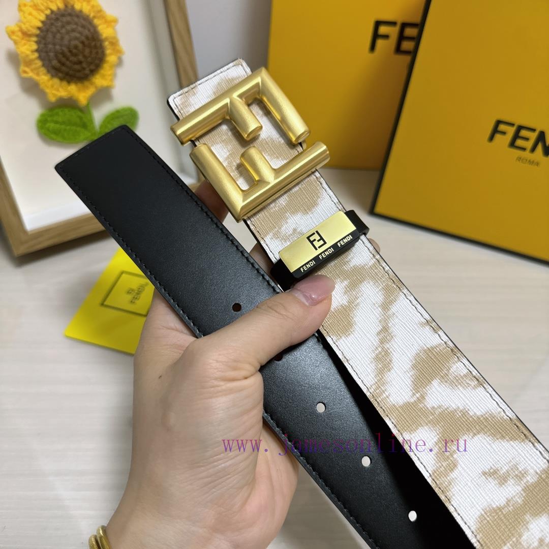 Fendi FENDIMaterial: Leather Belt with 100% Head Layer. The leather belt is guaranteed to be z93p6i9a - Image 9