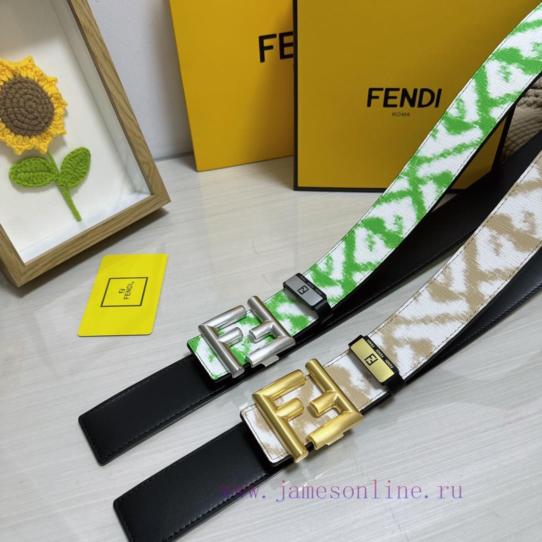 Fendi FENDIMaterial: Leather Belt with 100% Head Layer. The leather belt is guaranteed to be z93p6i9a - Image 10