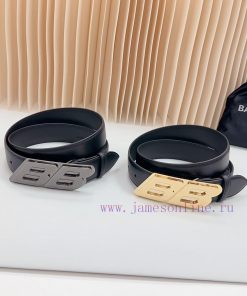 New 3.5cm Balenciaga official website, double-sided top layer cowhide material, length. 758. 7bmq75tm