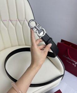 Ferragamo. FerragamoFull width 3.5cm high-end customized men's belt double-sided imported co yjddcowq