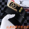 Men's belt LV Louis Deng ️Men's leather belt is made of 100% head layer cowhide, ensuring th fisrxwnh