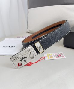 Prada. Prada Belt Automatic BeltAutomatic belt, classic pure steel material automatic buckle ufsj2uo7
