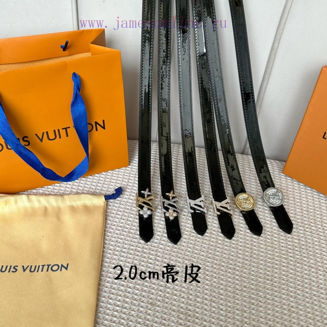 Width 20mm 𝕃𝕠𝕦𝕚𝕤𝕧𝕦𝕚𝕥𝕥𝕥𝕠𝕟 Donkey Home New Product SS Exclusive Women's Belt New Design Buckle ha6ttt6d - Image 9
