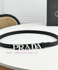 🧡 PRADA's magnificent leather belt exudes a simple yet exquisite elegance. The classic let nm1qxazr