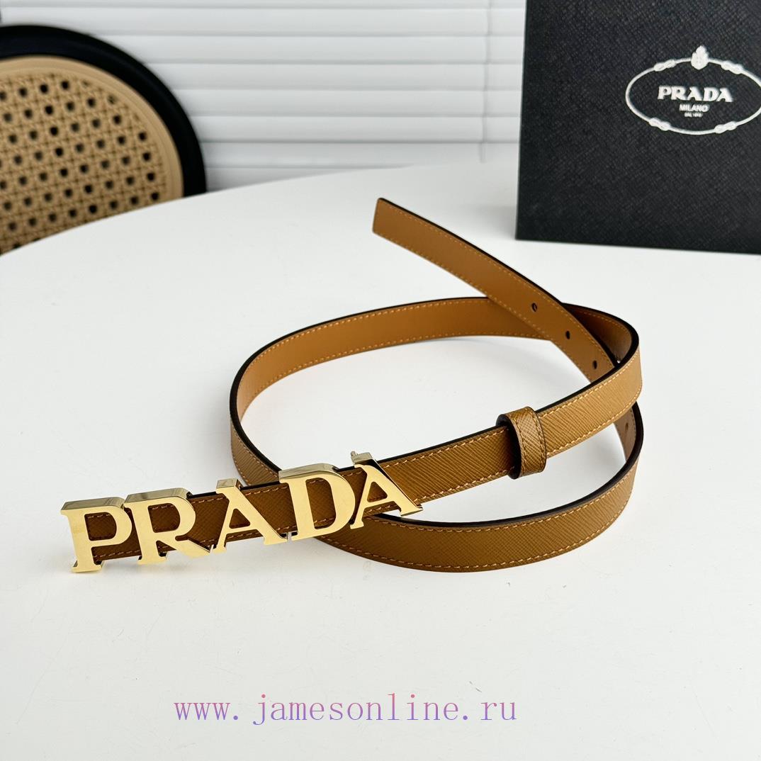 🧡 PRADA's magnificent leather belt exudes a simple yet exquisite elegance. The classic let hgh3ivow - Image 3