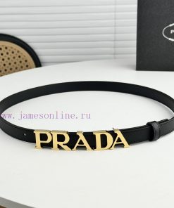 🧡 PRADA's magnificent leather belt exudes a simple yet exquisite elegance. The classic let okudz38h