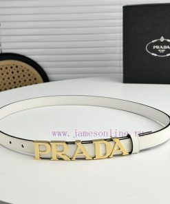 🧡 PRADA's magnificent leather belt exudes a simple yet exquisite elegance. The classic let o7fmj3et