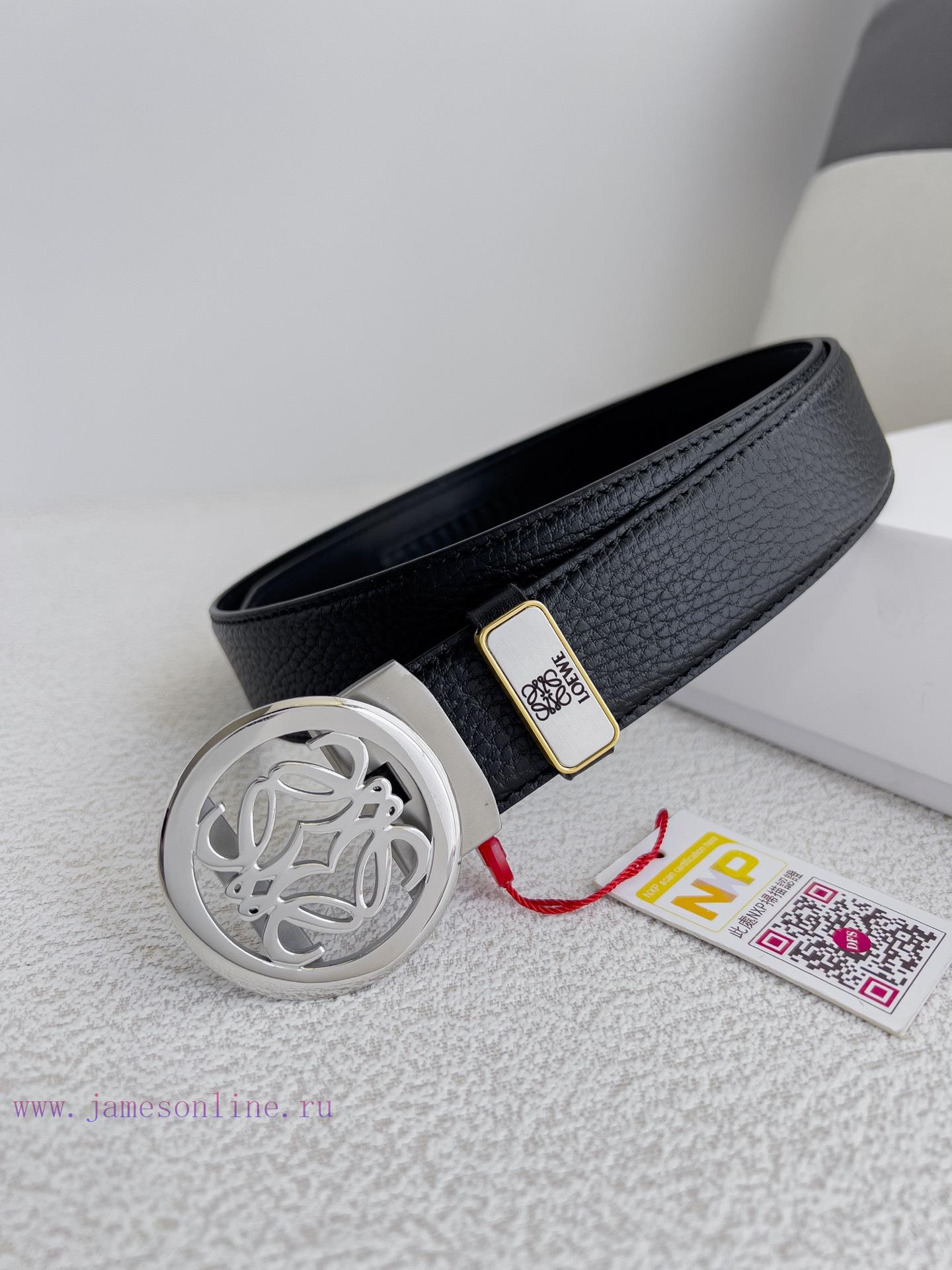 Luo Yiwei Loewe Belt ️ Automatic BeltHanging buckle, pure copper material automatic buckle, v71mfn29 - Image 3