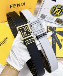 Belt FENDI Fendi ReproductionThe waistband is made of 100% cowhide, ensuring a double-layer xqwfoo4w