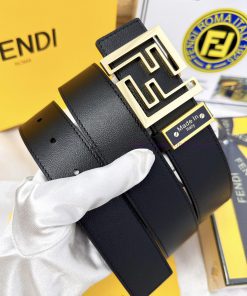 Belt FENDI Fendi ReproductionThe waistband is made of 100% cowhide, ensuring a double-layer rc8xgrjf