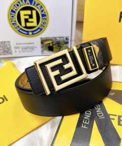 Belt FENDI Fendi ReproductionThe waistband is made of 100% cowhide, ensuring a double-layer qx0cp8v6