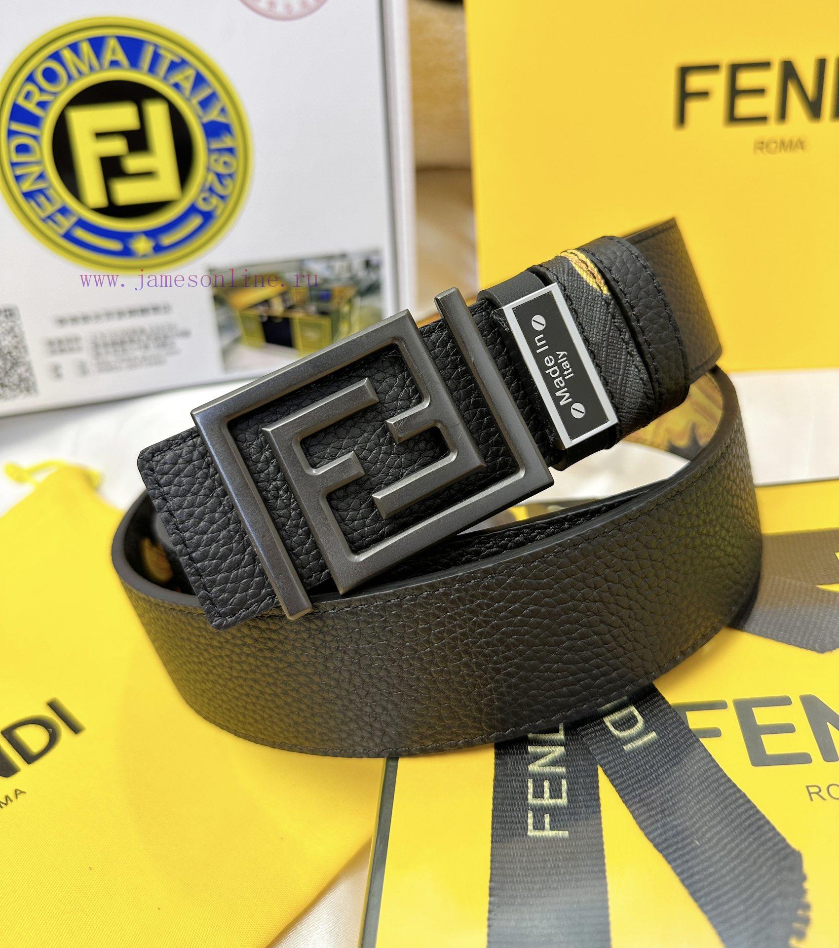 Belt FENDI Fendi ReproductionThe waistband is made of 100% cowhide, ensuring a double-layer g159ndbz