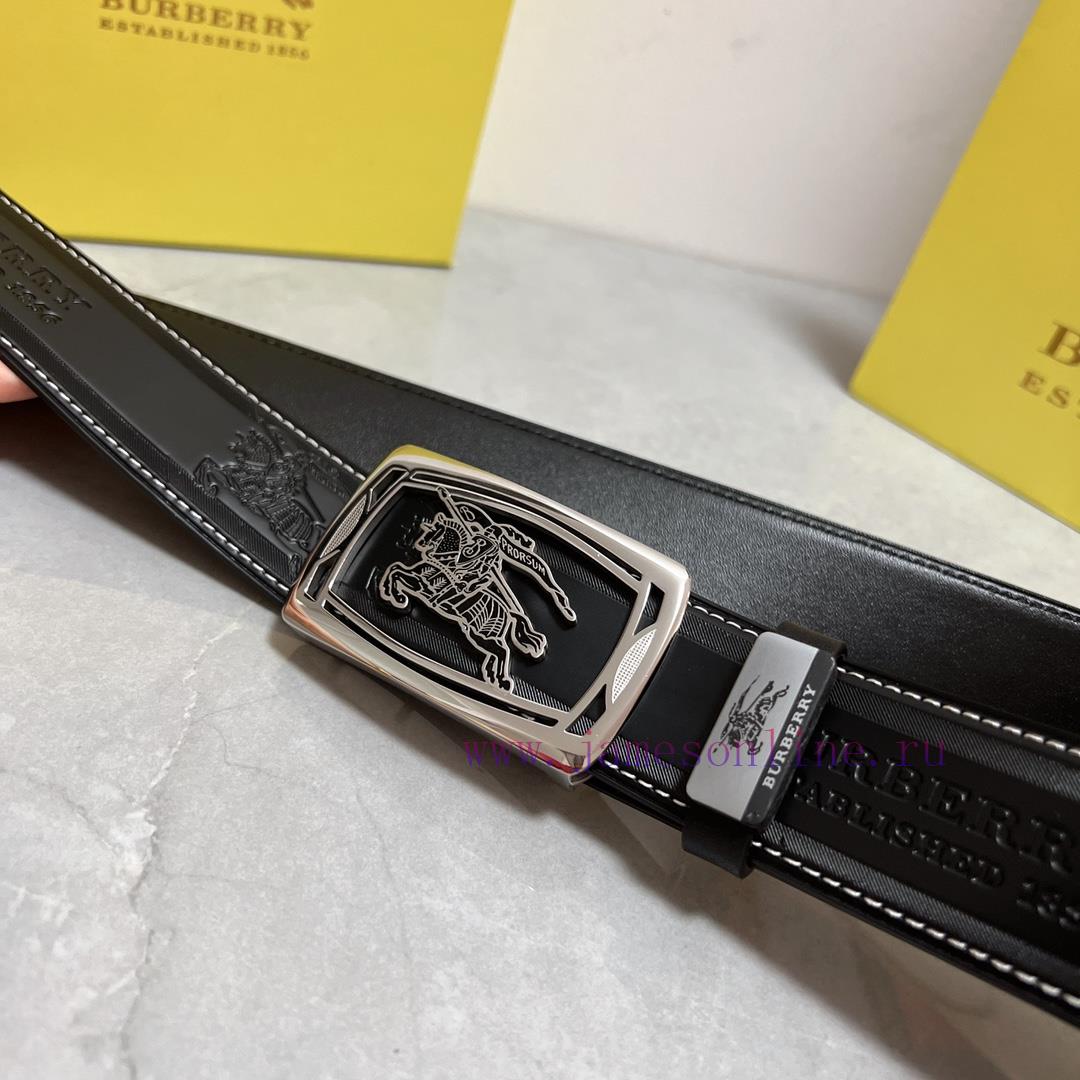 BurberryMaterial: Leather Belt with 100% Head Layer. The leather belt is guaranteed to be ge oshjydju - Image 7