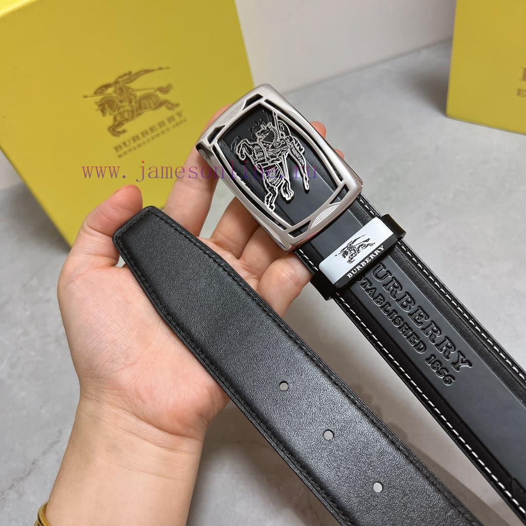 BurberryMaterial: Leather Belt with 100% Head Layer. The leather belt is guaranteed to be ge oshjydju - Image 9