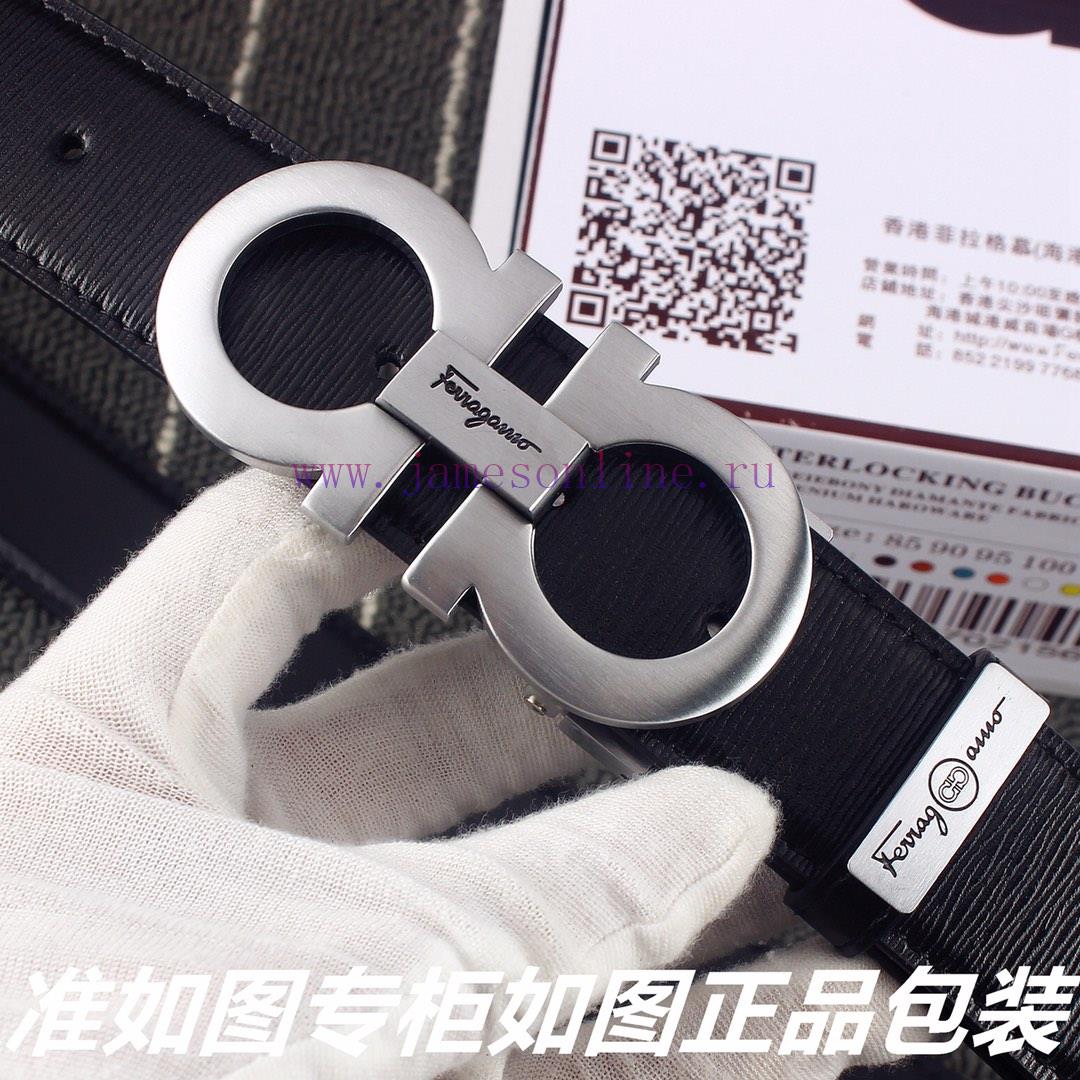 Ferragami ️Comes with a punch as a giftThe material is made of 100% top layer cowhide, ensur 46wa720j - Image 6