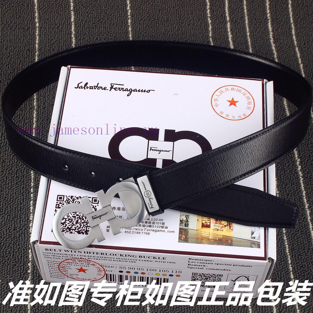Ferragami ️Comes with a punch as a giftThe material is made of 100% top layer cowhide, ensur 46wa720j - Image 7
