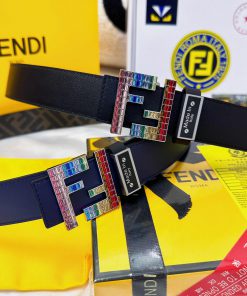 Belt FENDI Fendi ReproductionThe waistband is made of 100% head layer cowhide, ensuring genu cpavp758