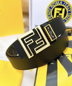 Belt FENDI Fendi ReproductionThe waistband is made of 100% cowhide, ensuring a double-layer z51cjwwk