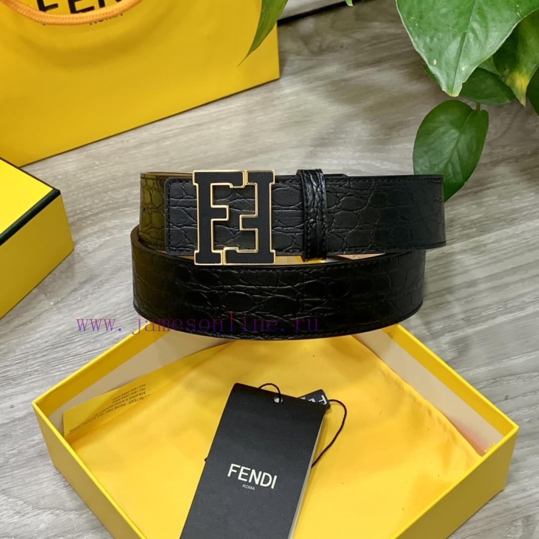 Comes with a complete gift boxFENDL 40MM wide double-sided original calf leather with a sing f0ndy7sd - Image 6