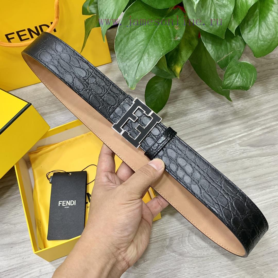 Comes with a complete gift boxFENDL 40MM wide double-sided original calf leather with a sing 87xpydfp - Image 8
