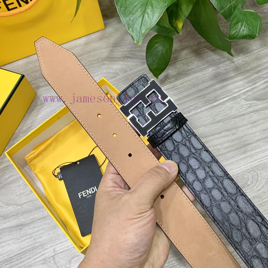 Comes with a complete gift boxFENDL 40MM wide double-sided original calf leather with a sing 87xpydfp - Image 9