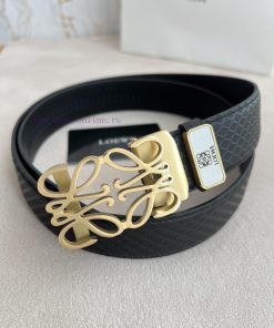 Luo Yiwei Loewe Belt ️ Automatic BeltPure steel material glossy automatic buckle, automatic yxhusvzc