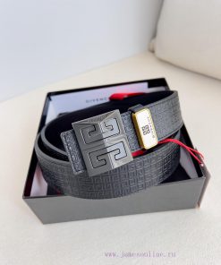 Givenchy GIVENCHY Belt ️ BeltHanging buckle, pure steel material buckle head, double-sided c 2becesjn