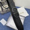 This 35mm double-sided belt from Dior combines elegant temperament with modern style. On one zjksj9bb