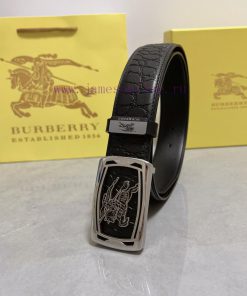 BurberryMaterial: Leather Belt with 100% Head Layer. The leather belt is guaranteed to be ge zym5z7ss