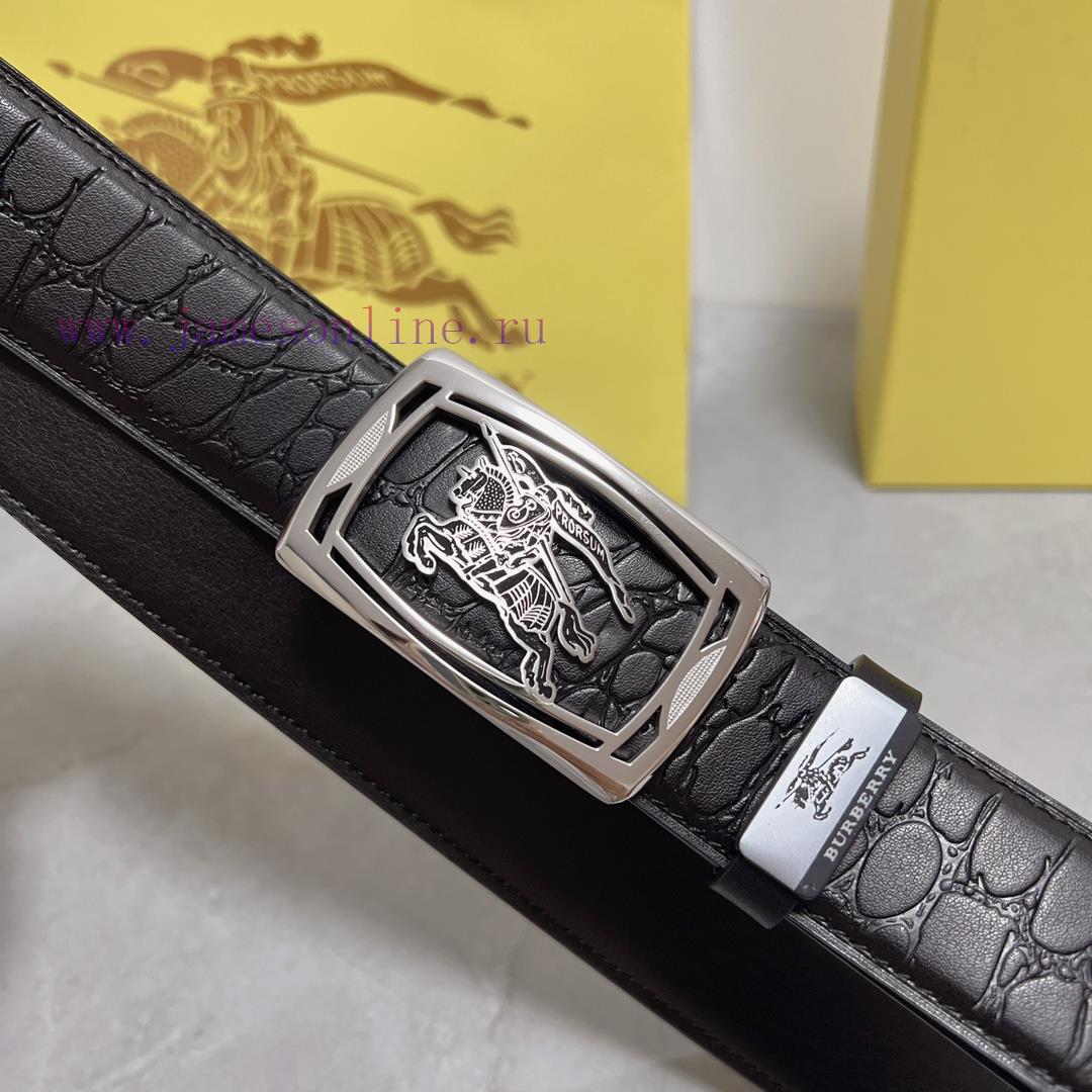BurberryMaterial: Leather Belt with 100% Head Layer. The leather belt is guaranteed to be ge zym5z7ss - Image 5